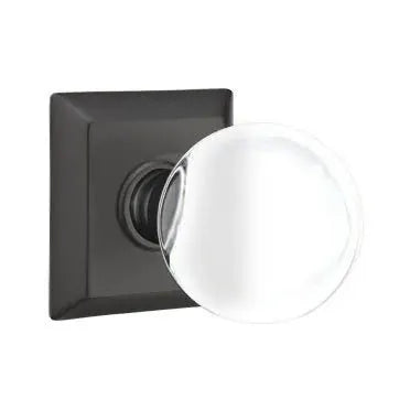 Emtek Bristol Door Knob with Quincy Rose by Emtek