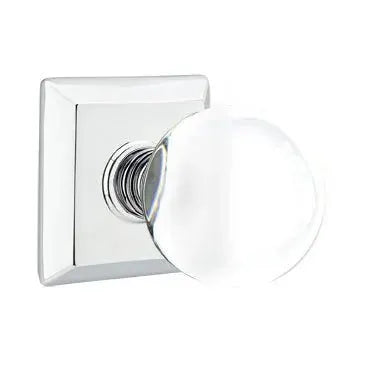 Emtek Bristol Door Knob with Quincy Rose by Emtek