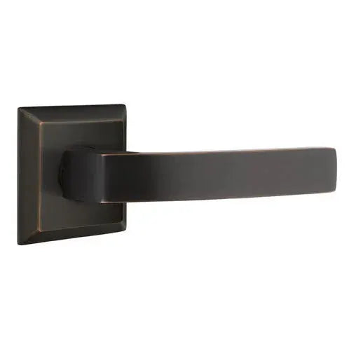 Emtek Breslin Lever with Quincy Rose by Emtek