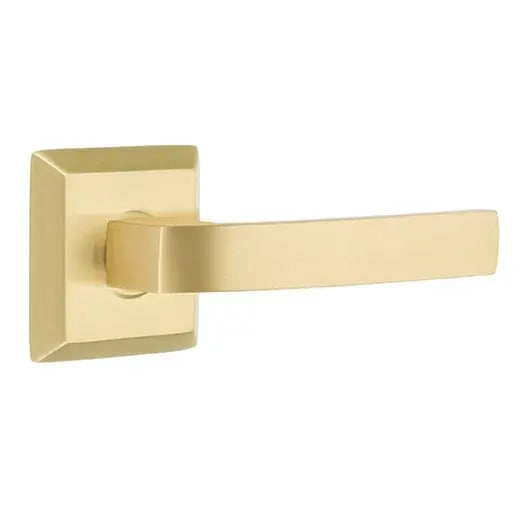 Emtek Breslin Lever with Quincy Rose by Emtek