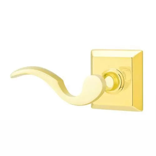 Emtek Cortina Door Lever with Quincy Rose by Emtek