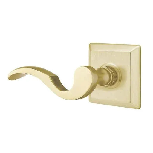 Emtek Cortina Door Lever with Quincy Rose by Emtek