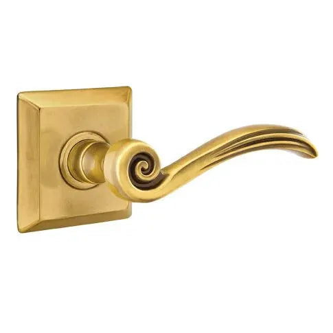 Emtek Elan Lever with Quincy Rose by Emtek