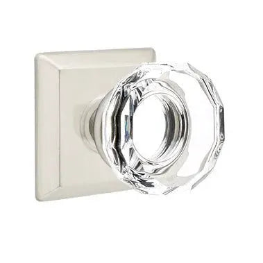 Emtek Lowell Door Knob with Quincy Rose by Emtek