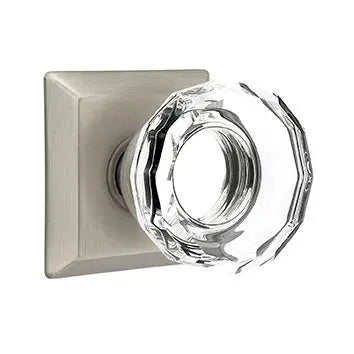 Emtek Lowell Door Knob with Quincy Rose by Emtek