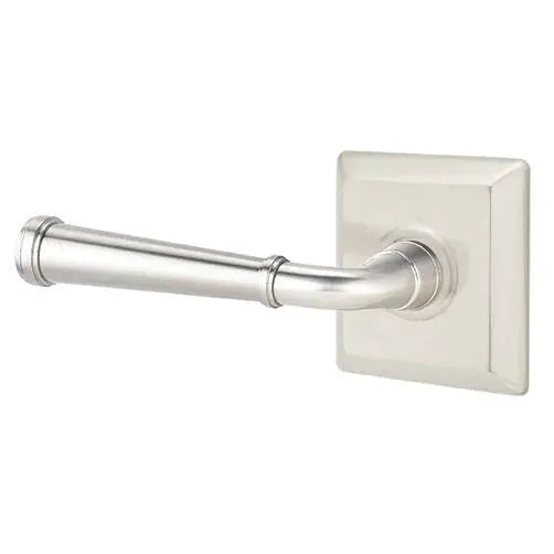 Emtek Merrimack Lever with Quincy Rose by Emtek
