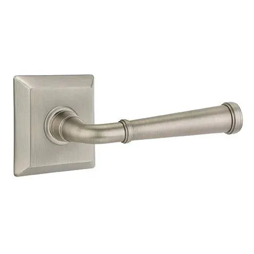 Emtek Merrimack Lever with Quincy Rose by Emtek