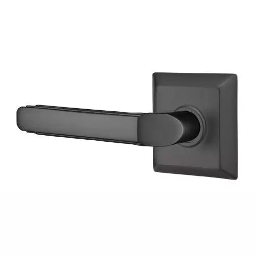 Emtek Milano Door Lever with Quincy Rose by Emtek