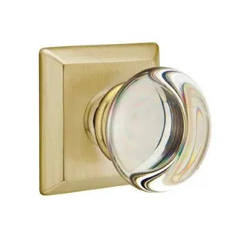 Emtek Providence Door Knob with Quincy Rose by Emtek