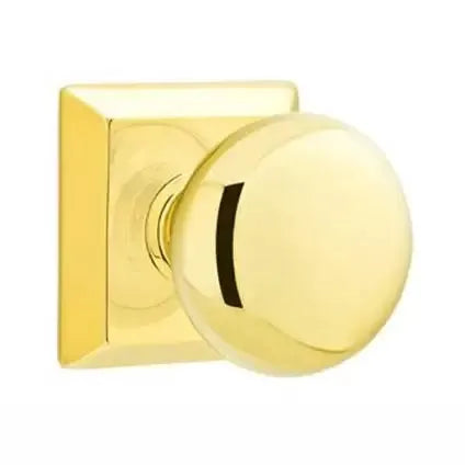 Emtek Providence Door Knob with Quincy Rose by Emtek