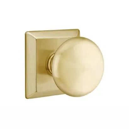 Emtek Providence Door Knob with Quincy Rose by Emtek