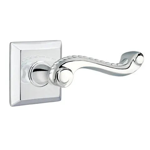 Emtek Rope Lever with Quincy Rose by Emtek