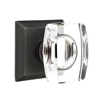 Emtek Windsor Door Knob with Quincy Rose by Emtek