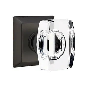 Emtek Windsor Door Knob with Quincy Rose by Emtek