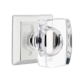 Emtek Windsor Door Knob with Quincy Rose by Emtek