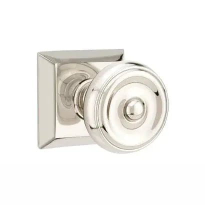 Emtek Waverly Door Knob with Quincy Rose by Emtek