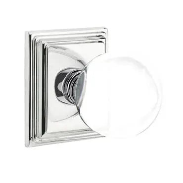 Emtek Bristol Door Knob with Wilshire Rose by Emtek