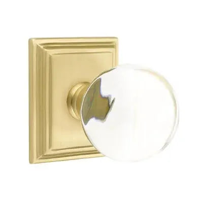 Emtek Bristol Door Knob with Wilshire Rose by Emtek