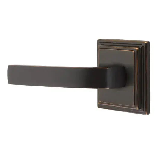 Emtek Breslin Lever with Wilshire Rose by Emtek
