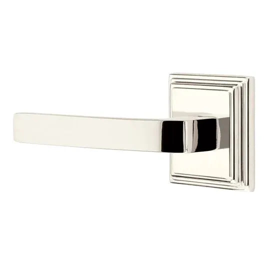 Emtek Breslin Lever with Wilshire Rose by Emtek