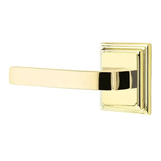 Emtek Breslin Lever with Wilshire Rose by Emtek