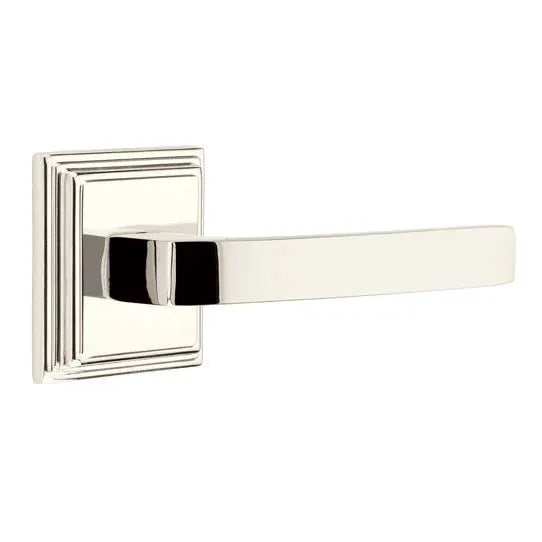 Emtek Breslin Lever with Wilshire Rose by Emtek