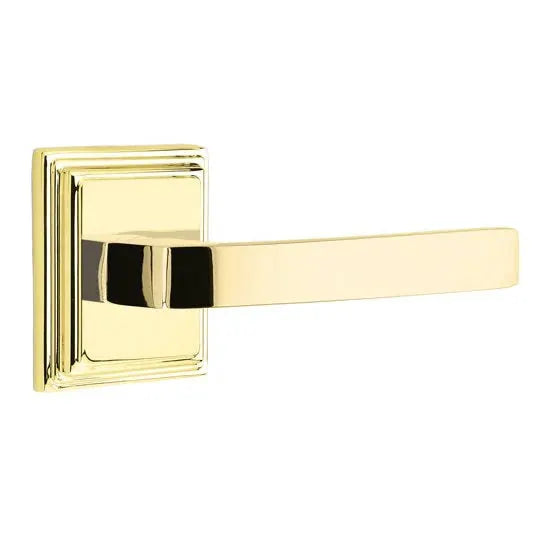 Emtek Breslin Lever with Wilshire Rose by Emtek