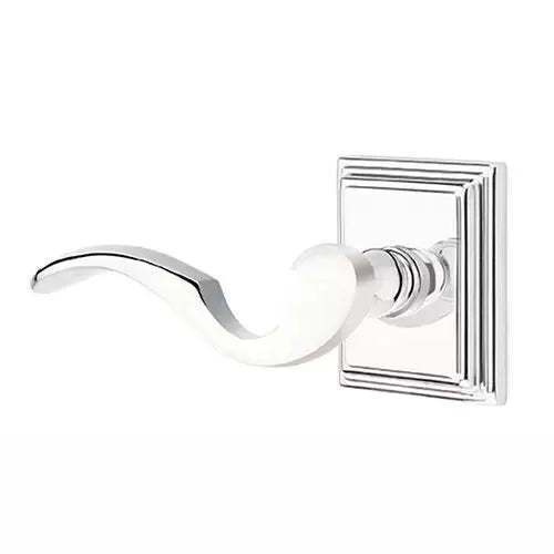 Emtek Cortina Door Lever with Wilshire Rose by Emtek