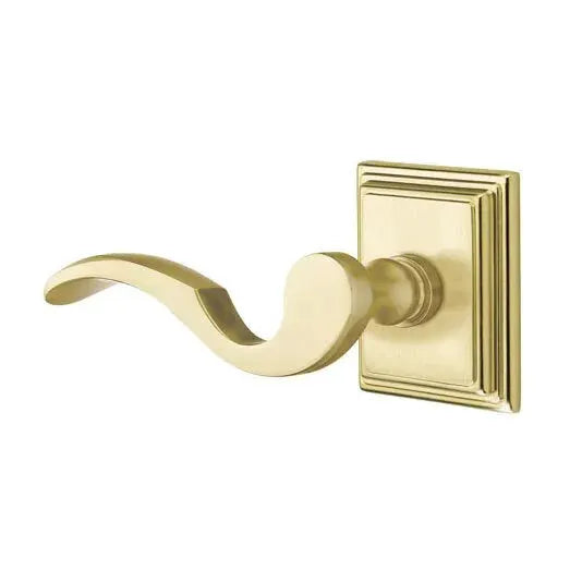 Emtek Cortina Door Lever with Wilshire Rose by Emtek