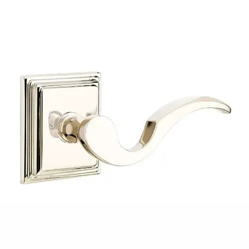 Emtek Cortina Door Lever with Wilshire Rose by Emtek