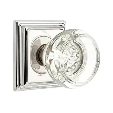 Emtek Georgetown Door Knob with Wilshire Rose by Emtek