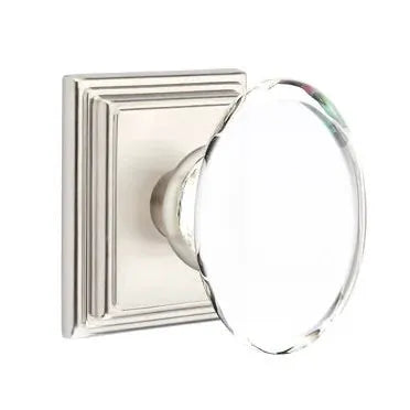 Emtek Hampton Door Knob with Wilshire Rose by Emtek