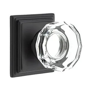 Emtek Lowell Door Knob with Wilshire Rose by Emtek