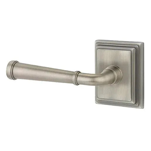 Emtek Merrimack Lever with Wilshire Rose by Emtek