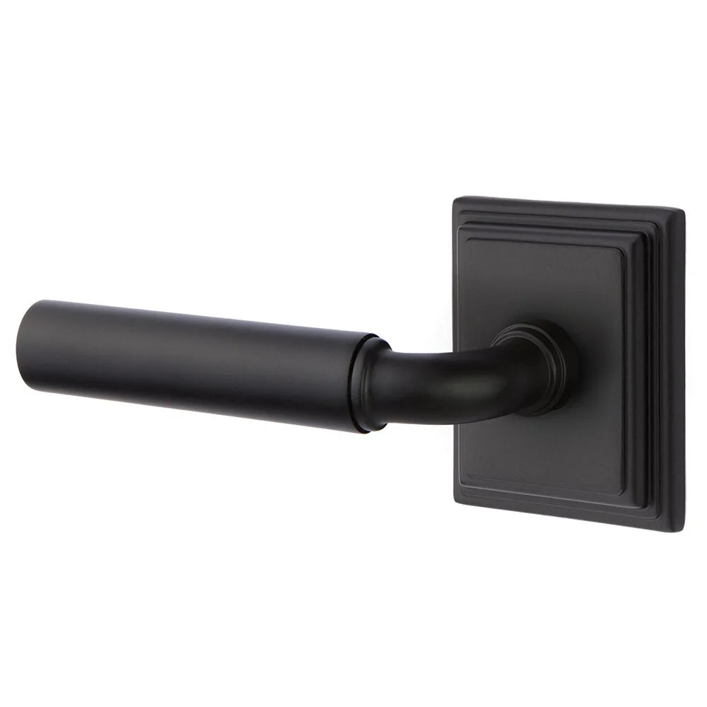Emtek Manning Door Lever with Wilshire Rose by Emtek