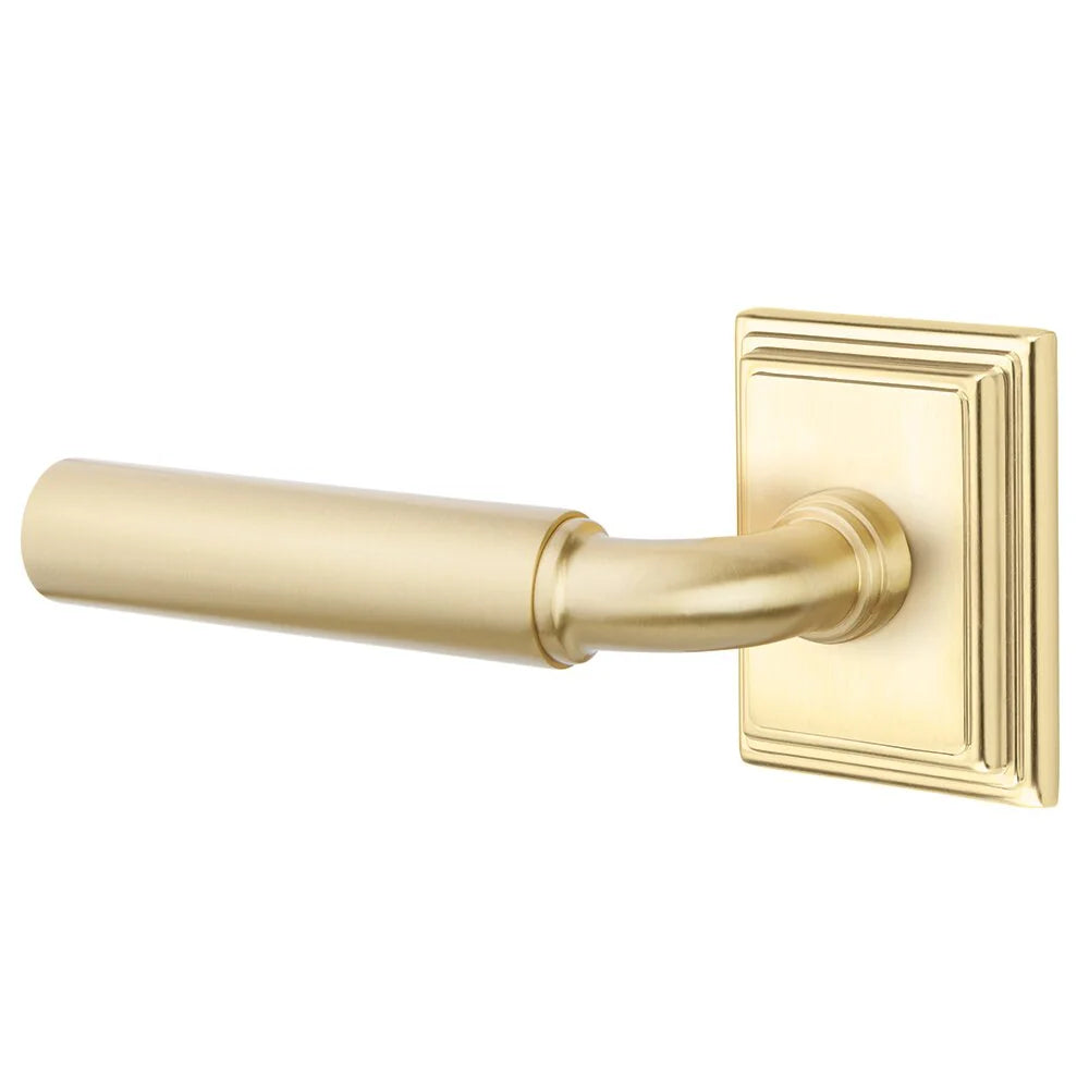 Emtek Manning Door Lever with Wilshire Rose by Emtek