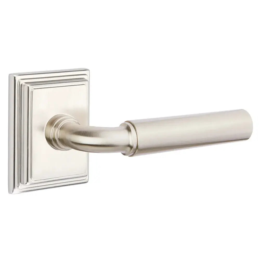 Emtek Manning Door Lever with Wilshire Rose by Emtek