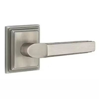 Emtek Milano Door Lever with Wilshire Rose by Emtek