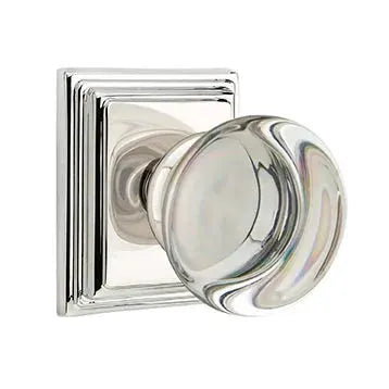 Emtek Providence Door Knob with Wilshire Rose by Emtek