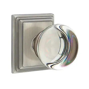 Emtek Providence Door Knob with Wilshire Rose by Emtek