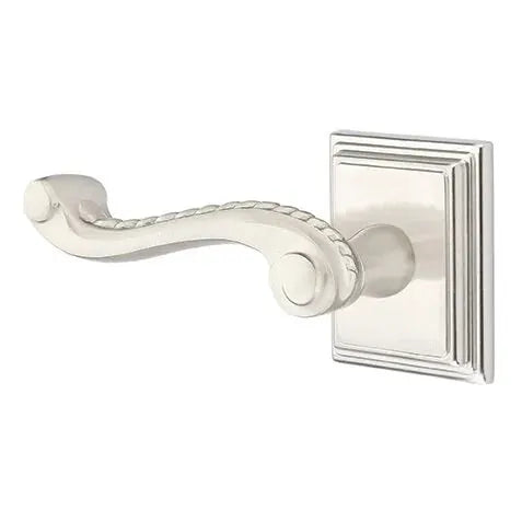 Emtek Rope Lever with Wilshire Rose by Emtek