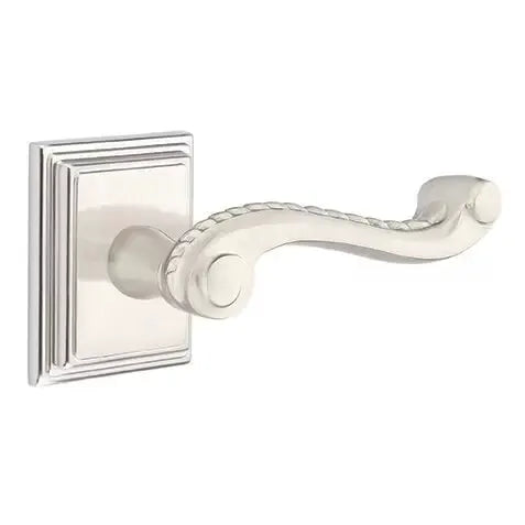 Emtek Rope Lever with Wilshire Rose by Emtek