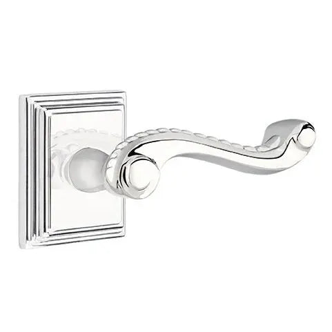 Emtek Rope Lever with Wilshire Rose by Emtek