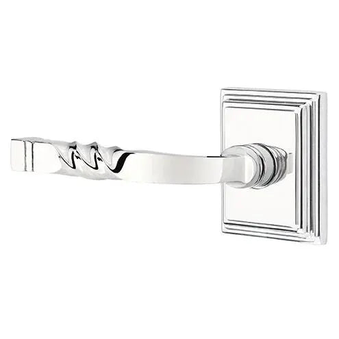 Emtek Sante Fe Lever with Wilshire Rose by Emtek