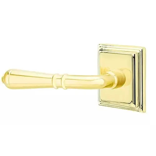 Emtek Turino Door Lever with Wilshire Rose by Emtek