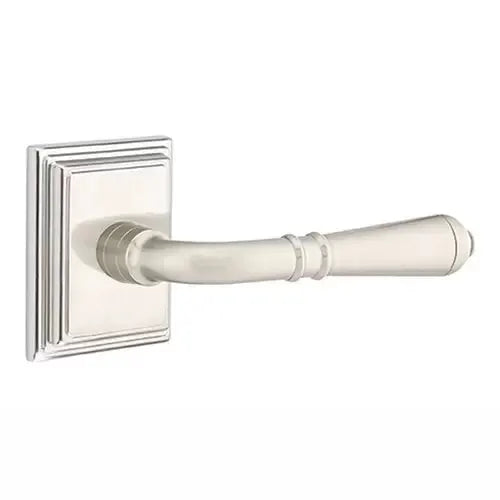 Emtek Turino Door Lever with Wilshire Rose by Emtek