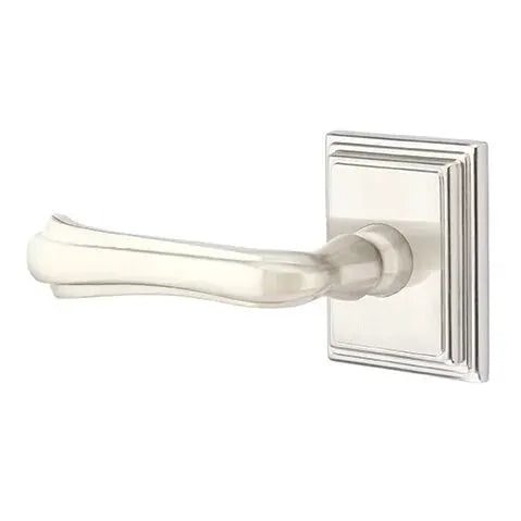 Emtek Wembley Lever with Wilshire Rose by Emtek