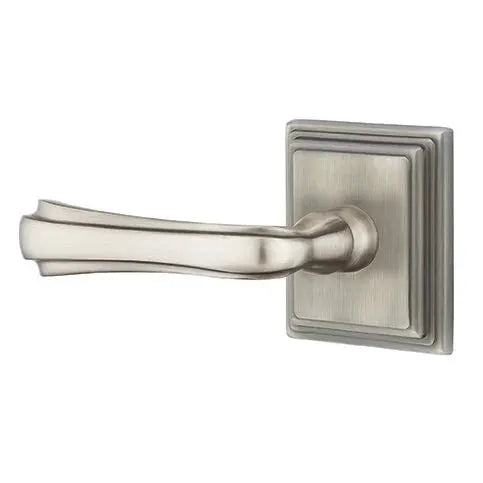 Emtek Wembley Lever with Wilshire Rose by Emtek