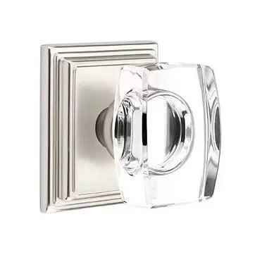 Emtek Windsor Door Knob with Wilshire Rose by Emtek