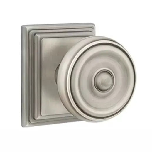 Emtek Waverly Door Knob with Wilshire Rose by Emtek